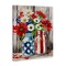 Stupell Industries Patriotic Flower Jars Canvas By Arlington Prints